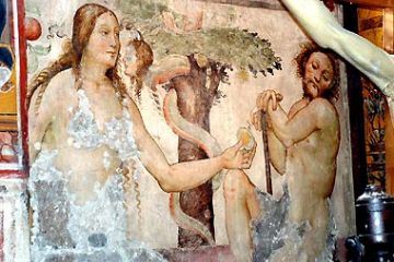 Chiesa Parrocchiale di San Gaudenzio - Particolare Affresco Interno