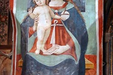 Chiesa Parrocchiale di San Gaudenzio - Particolare Affresco Interno